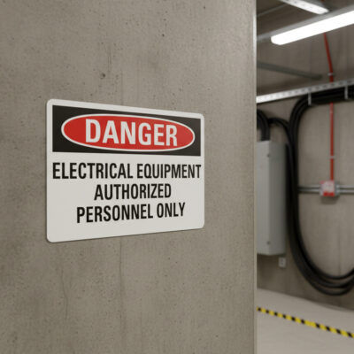 Danger Electrical equipment authorized personnel only
