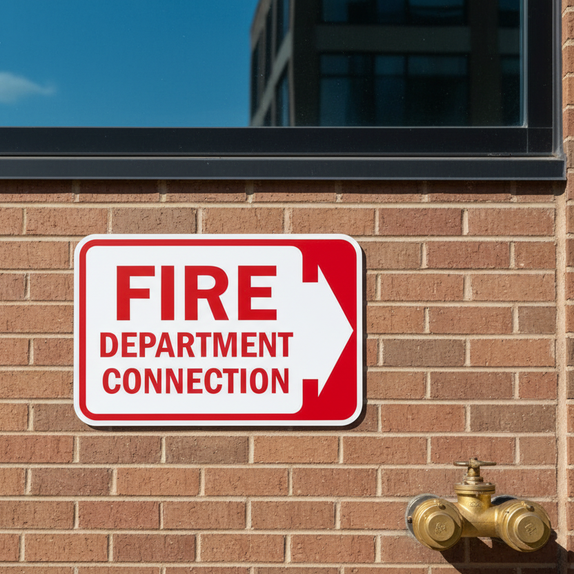 Fire Department Connection (Right Arrow) - Image 2