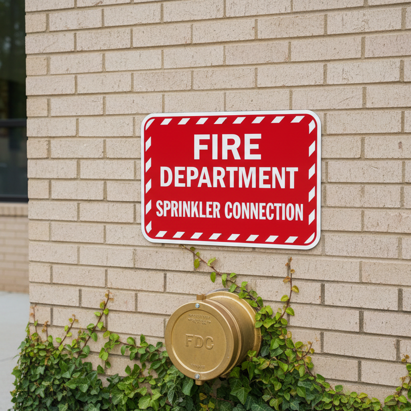 Fire Department Sprinkler Connection - Image 2